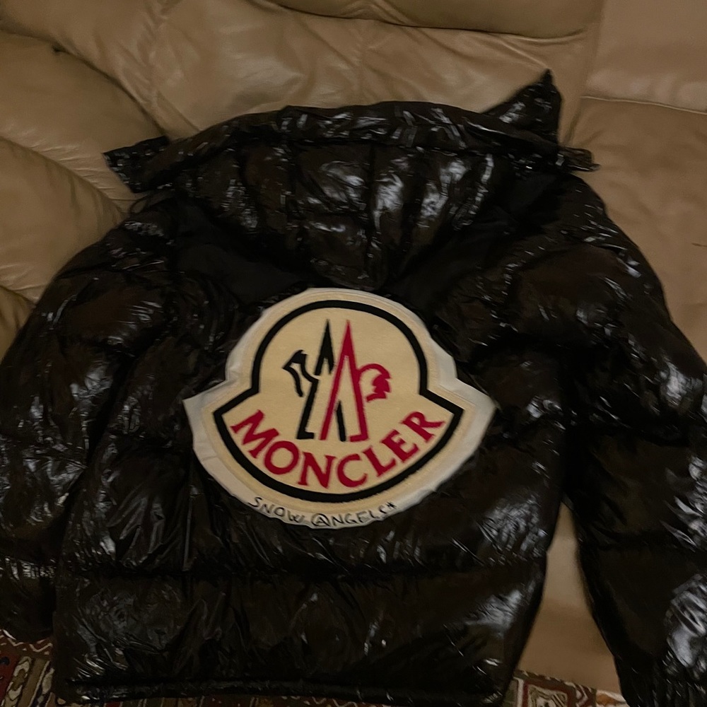 Moncler snow Angel coat